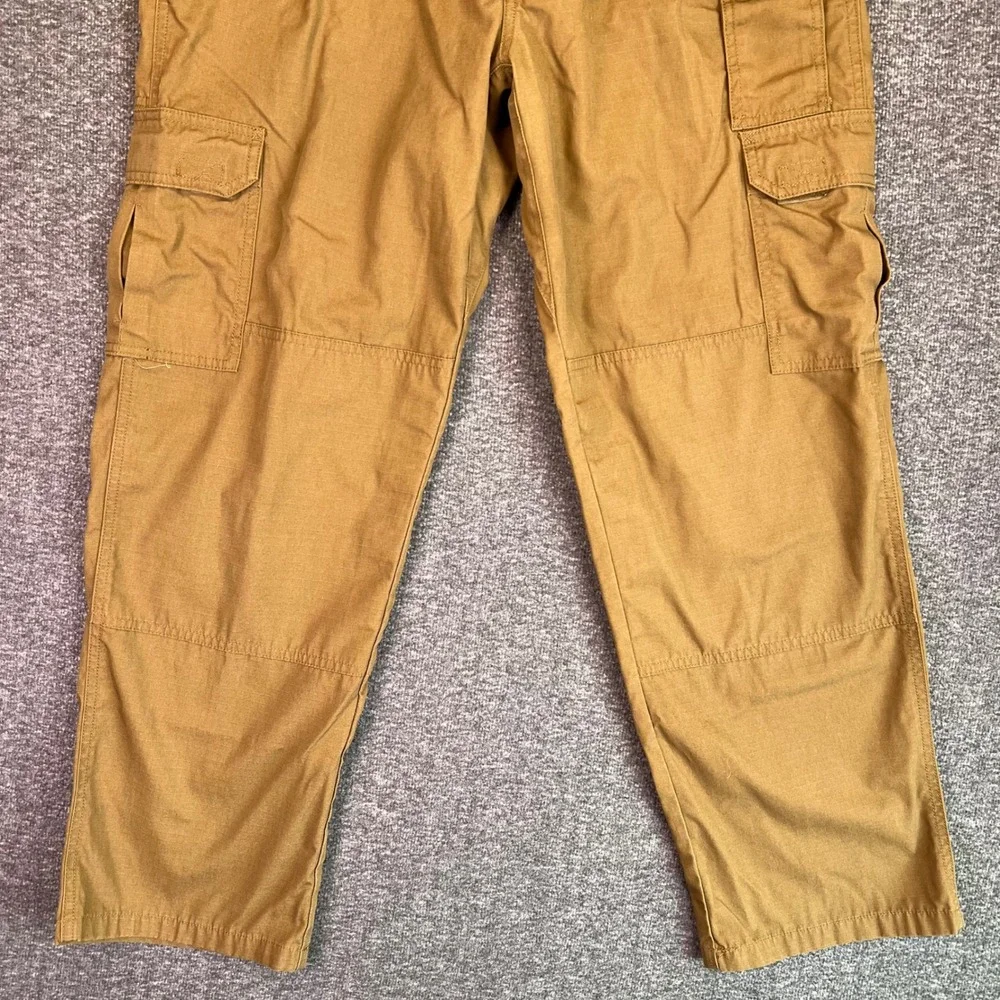 5.11 Tactical‎ Cargo Pants Mens 34x30 Brown Taclite Pro Ripstop Utility Workwear